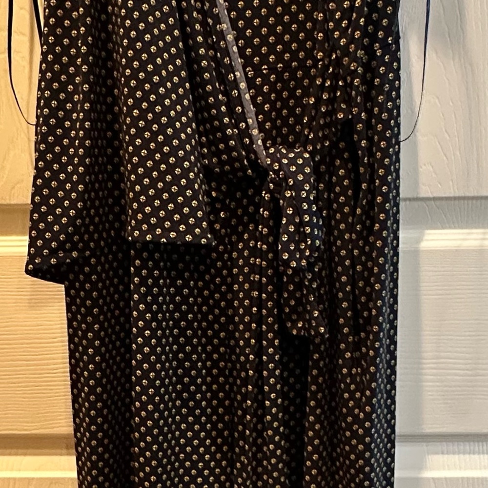 Michael Kors Black and Gold Patterned Romper - brand new with tags